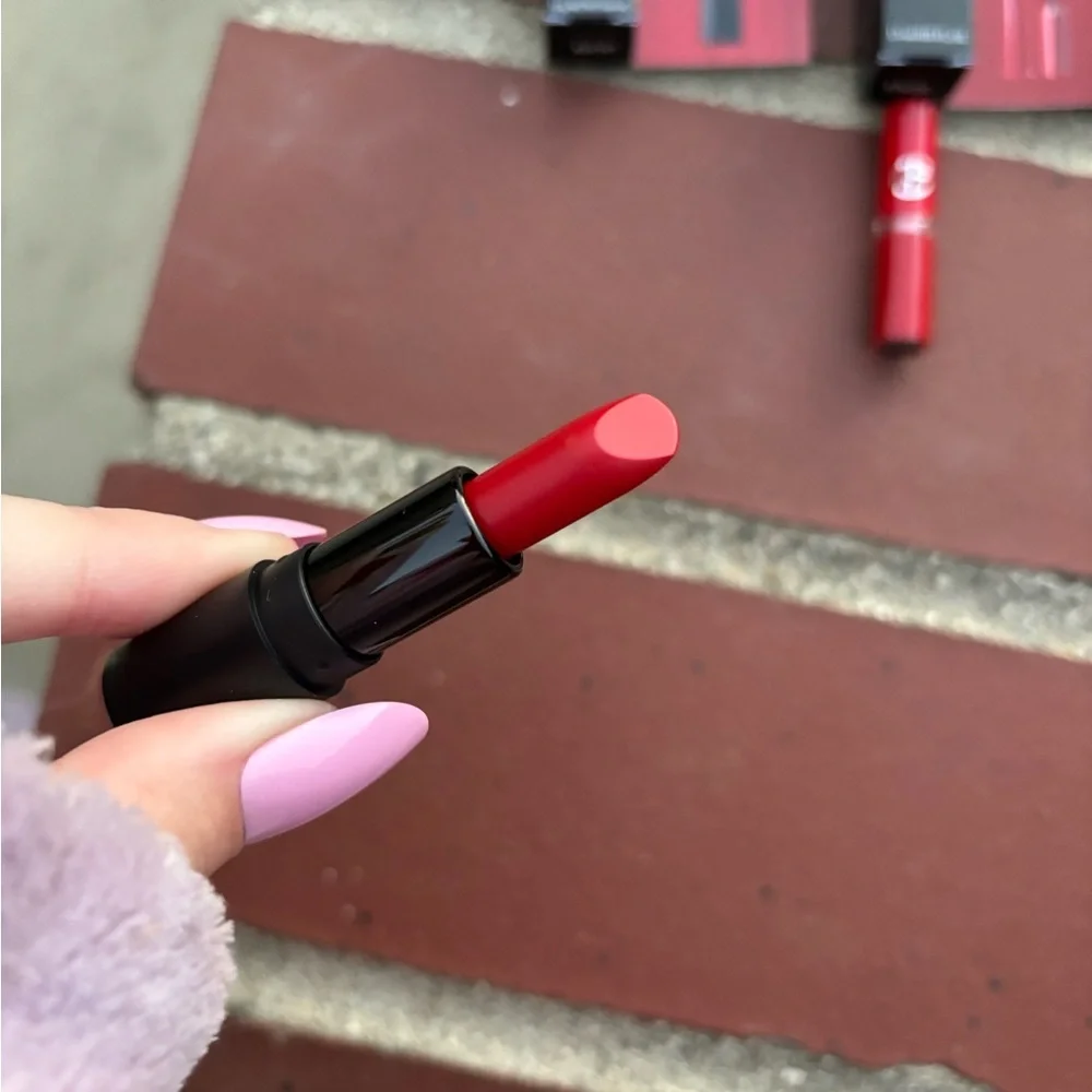 Giorgio Armani Lip Power and Lip Maestro Set - Red and Black